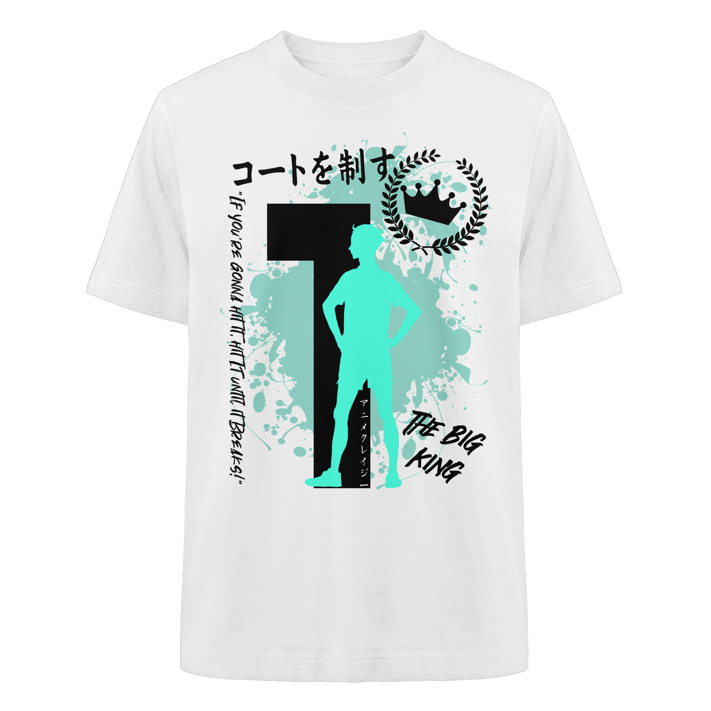 "The Big King" Front Organic Heavy Oversized Shirt