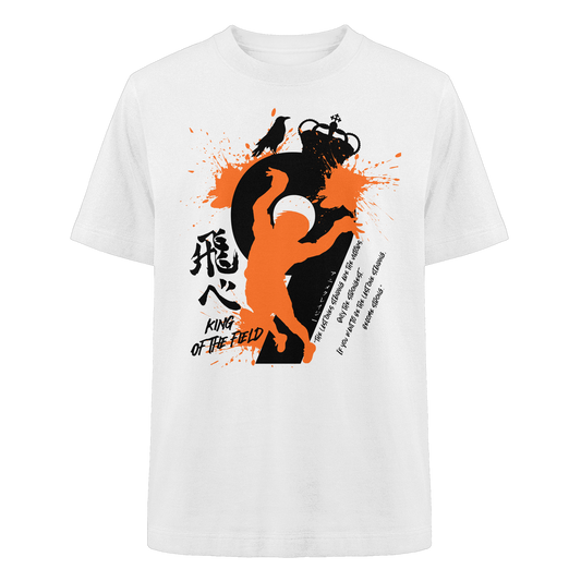 "King Of The Field 2.0" Front Organic Heavy Oversized Shirt