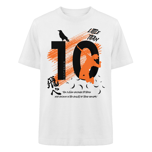 "Little Titan" Front Organic Heavy Oversized Shirt