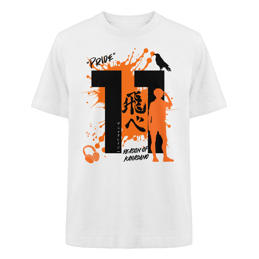 "Pride" Front Organic Heavy Oversized Shirt