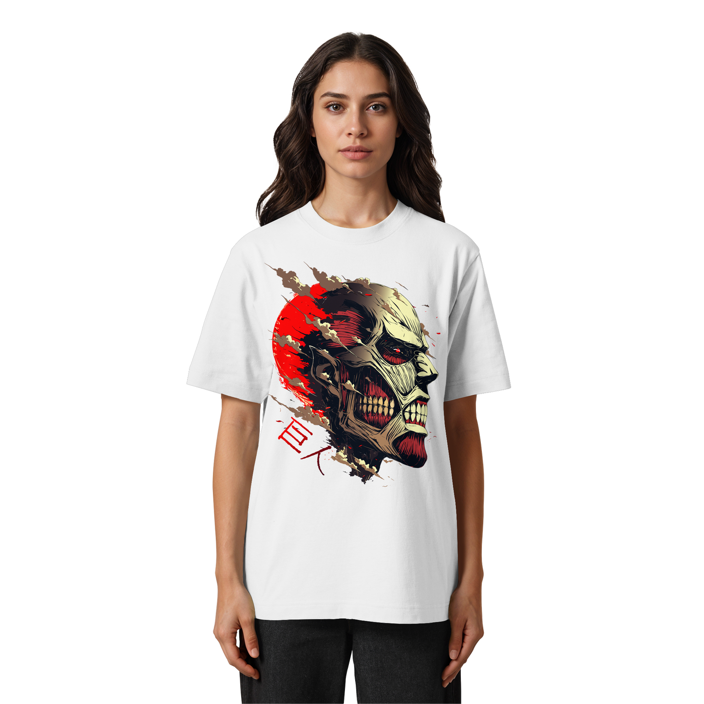 "Titan" Front Heavy Oversized Organic Shirt