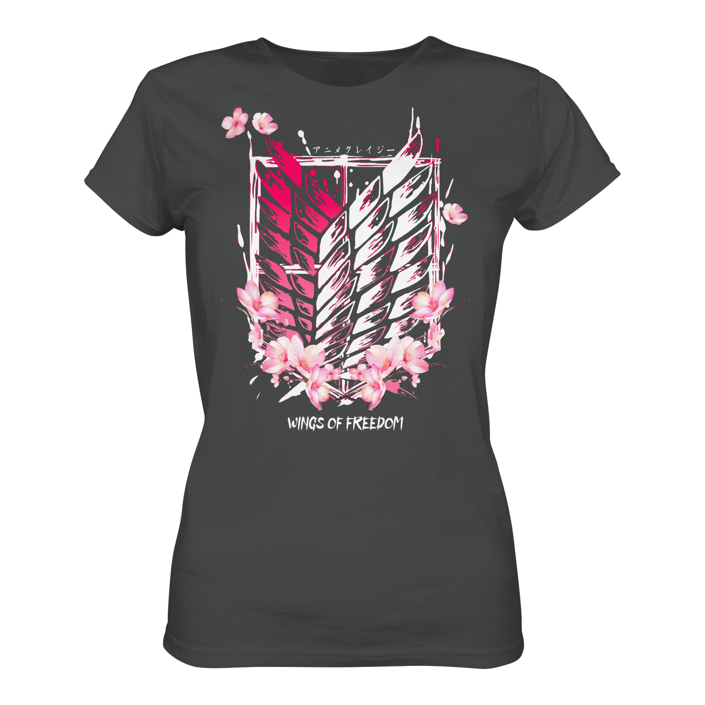 "Petals of Liberation“ Front Women Organic Shirt