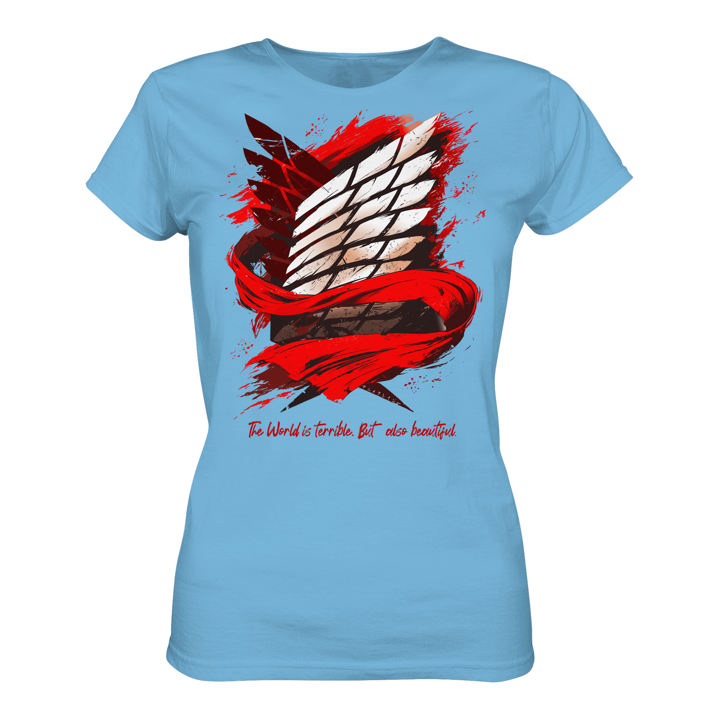 "Verbundenheit" Front Women Organic Shirt