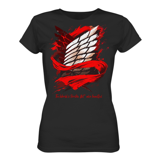 "Verbundenheit" Front Women Organic Shirt