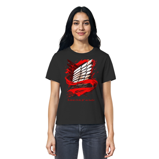 "Verbundenheit" Front Women Organic Shirt