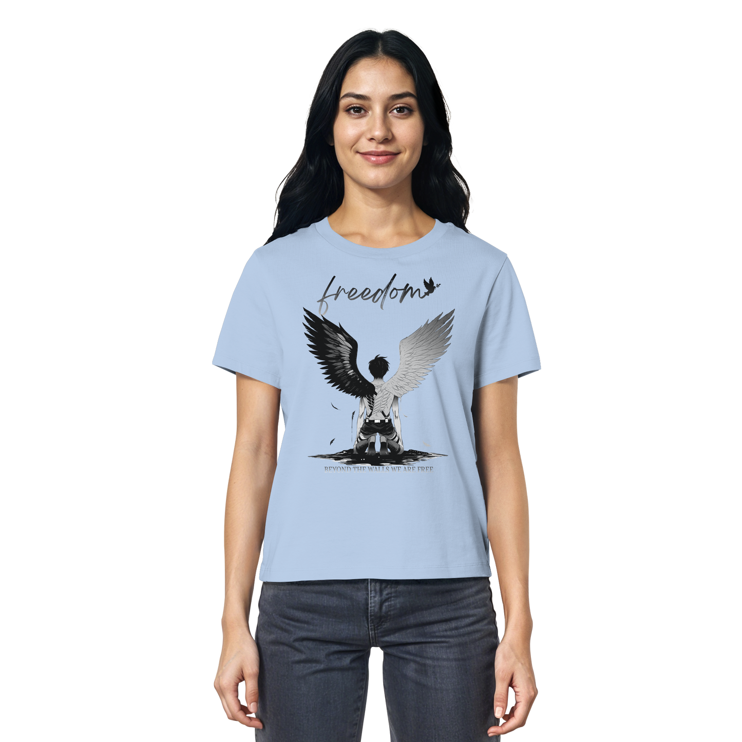 "Freedom" Front Women Organic Shirt