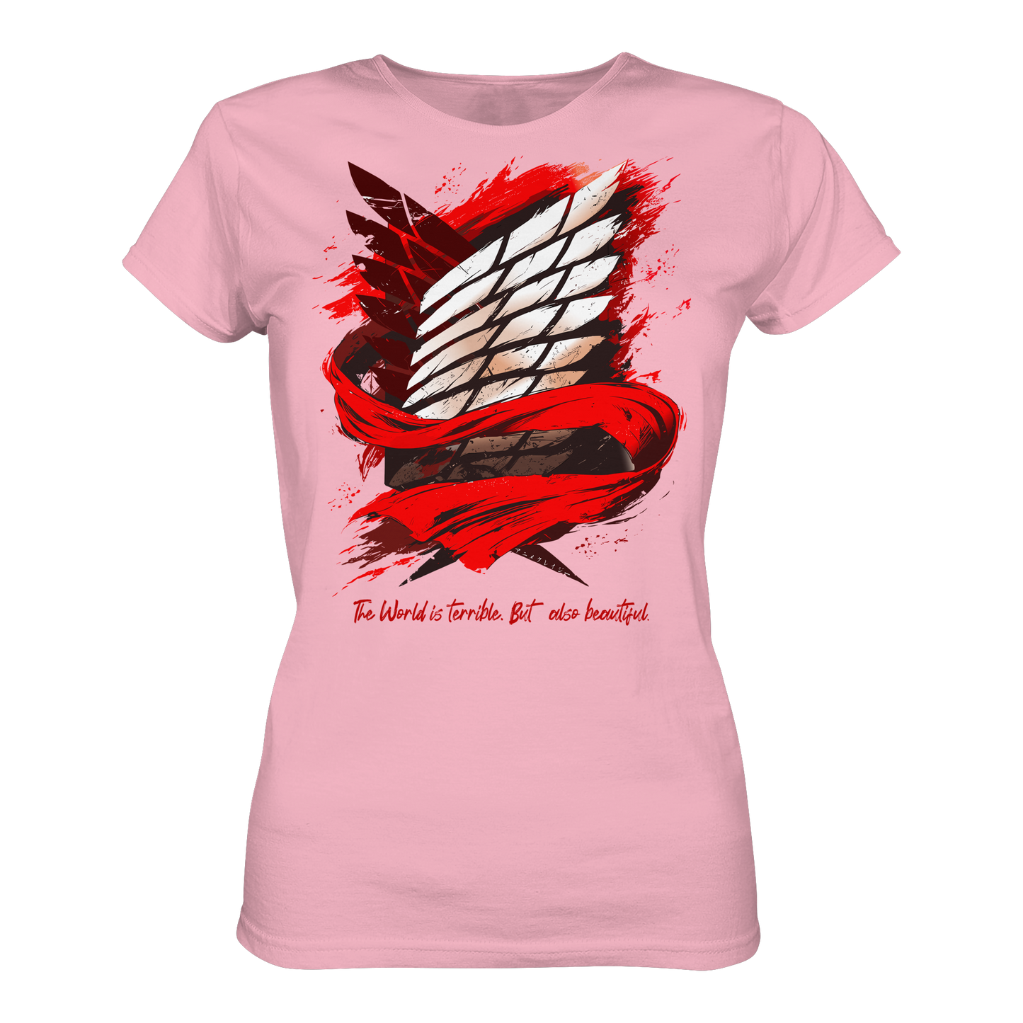 "Verbundenheit" Front Women Organic Shirt