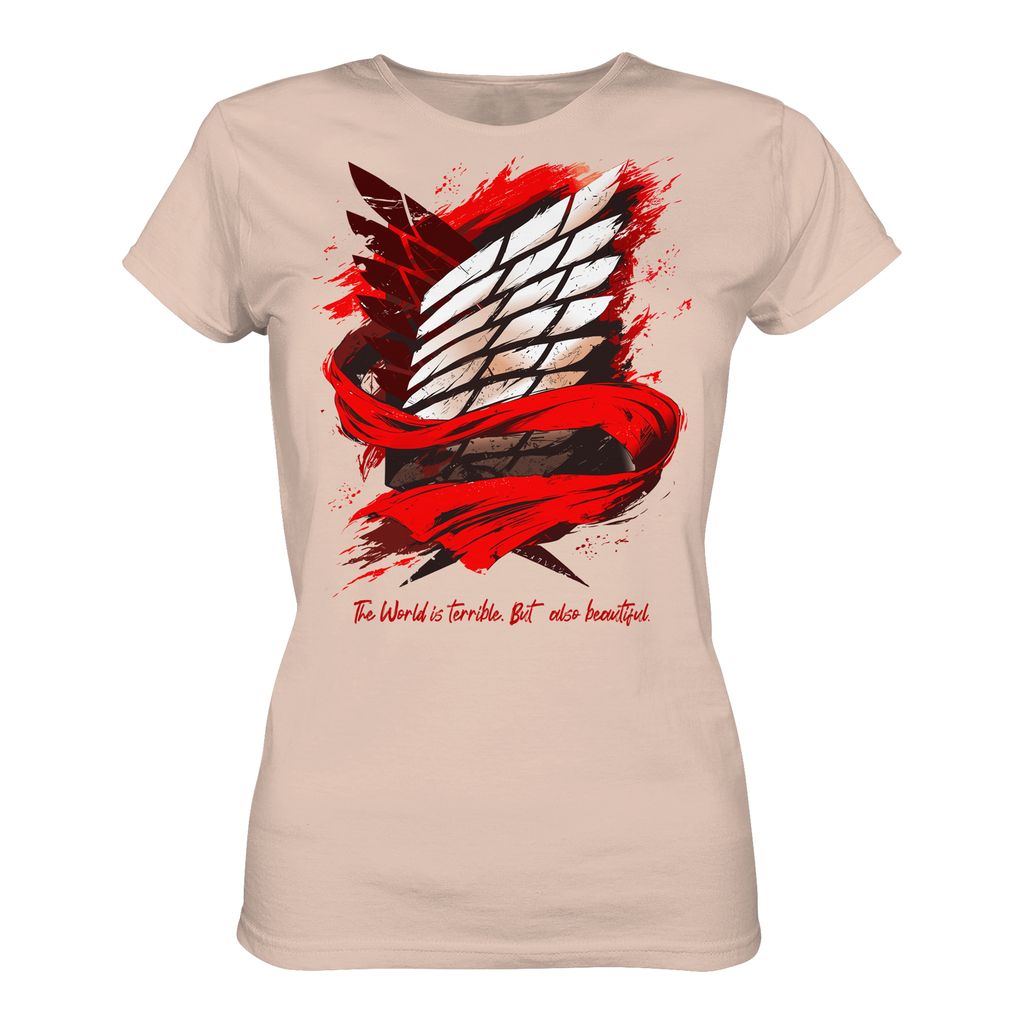 "Verbundenheit" Front Women Organic Shirt