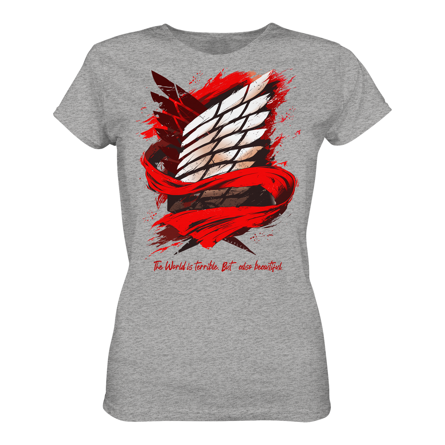 "Verbundenheit" Front Women Organic Shirt