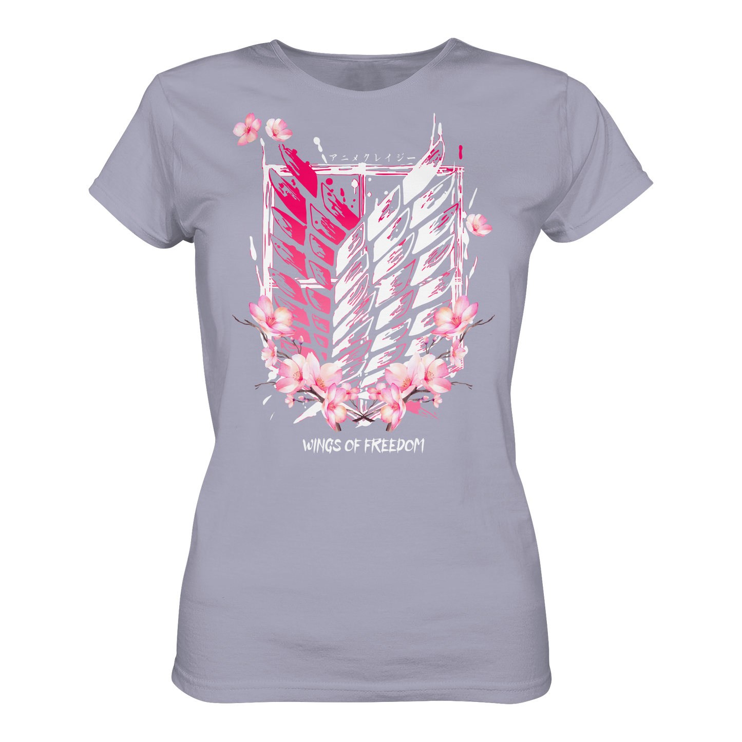 "Petals of Liberation“ Front Women Organic Shirt