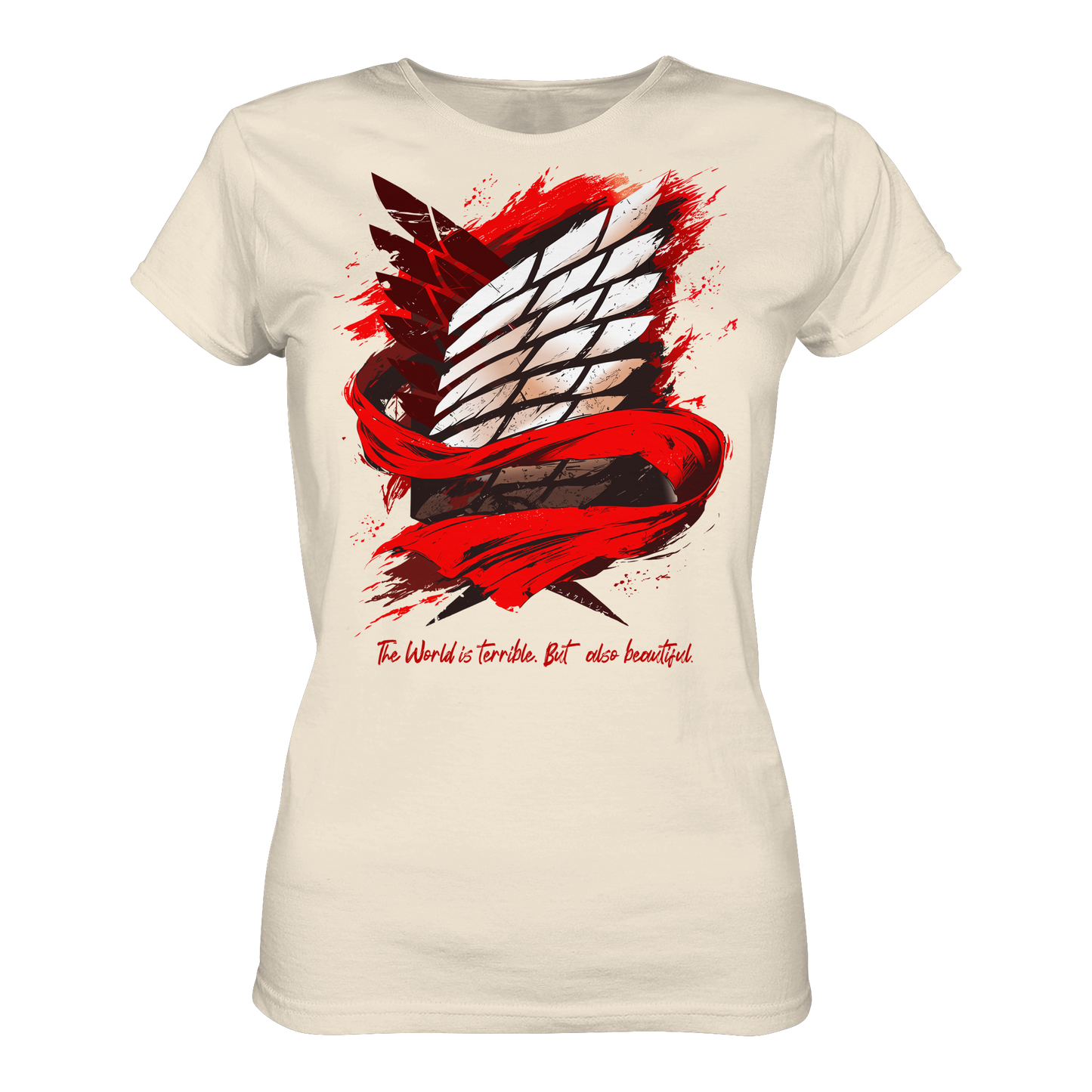 "Verbundenheit" Front Women Organic Shirt
