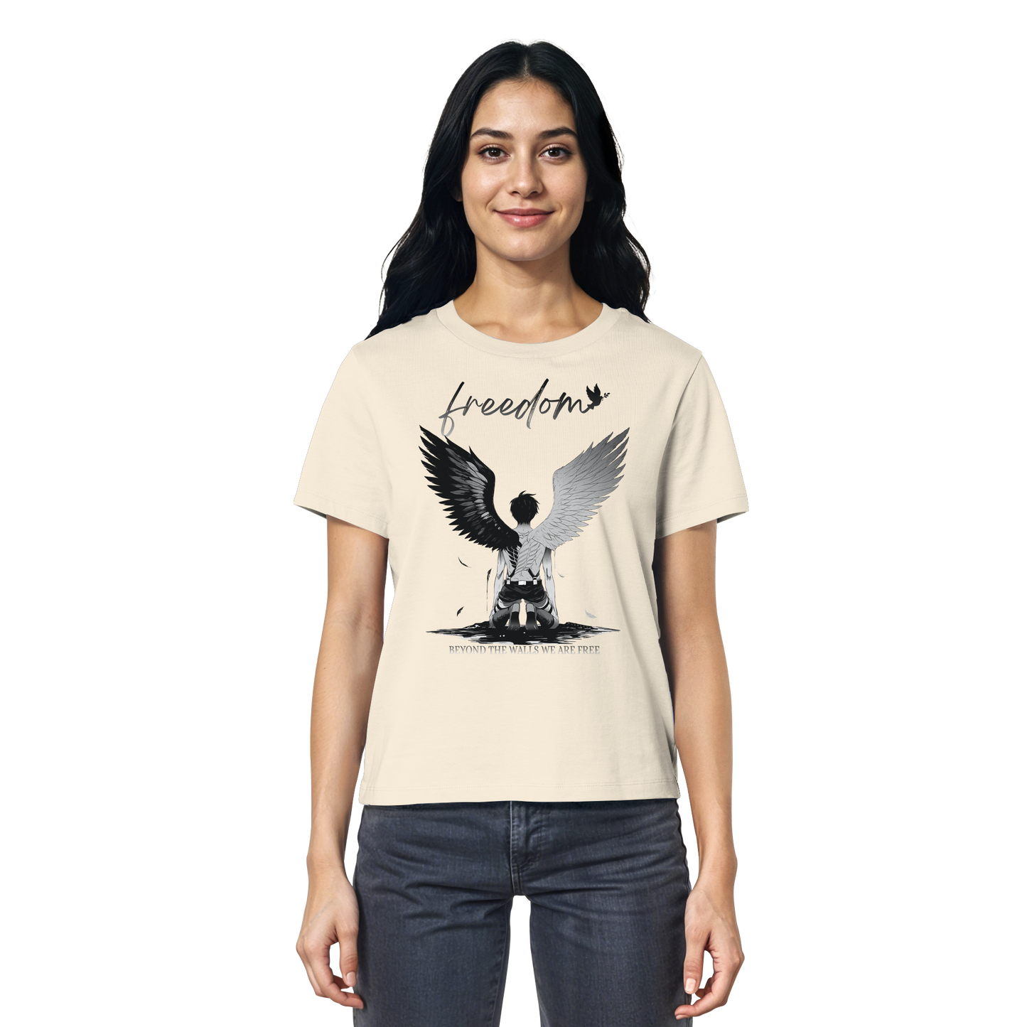 "Freedom" Front Women Organic Shirt