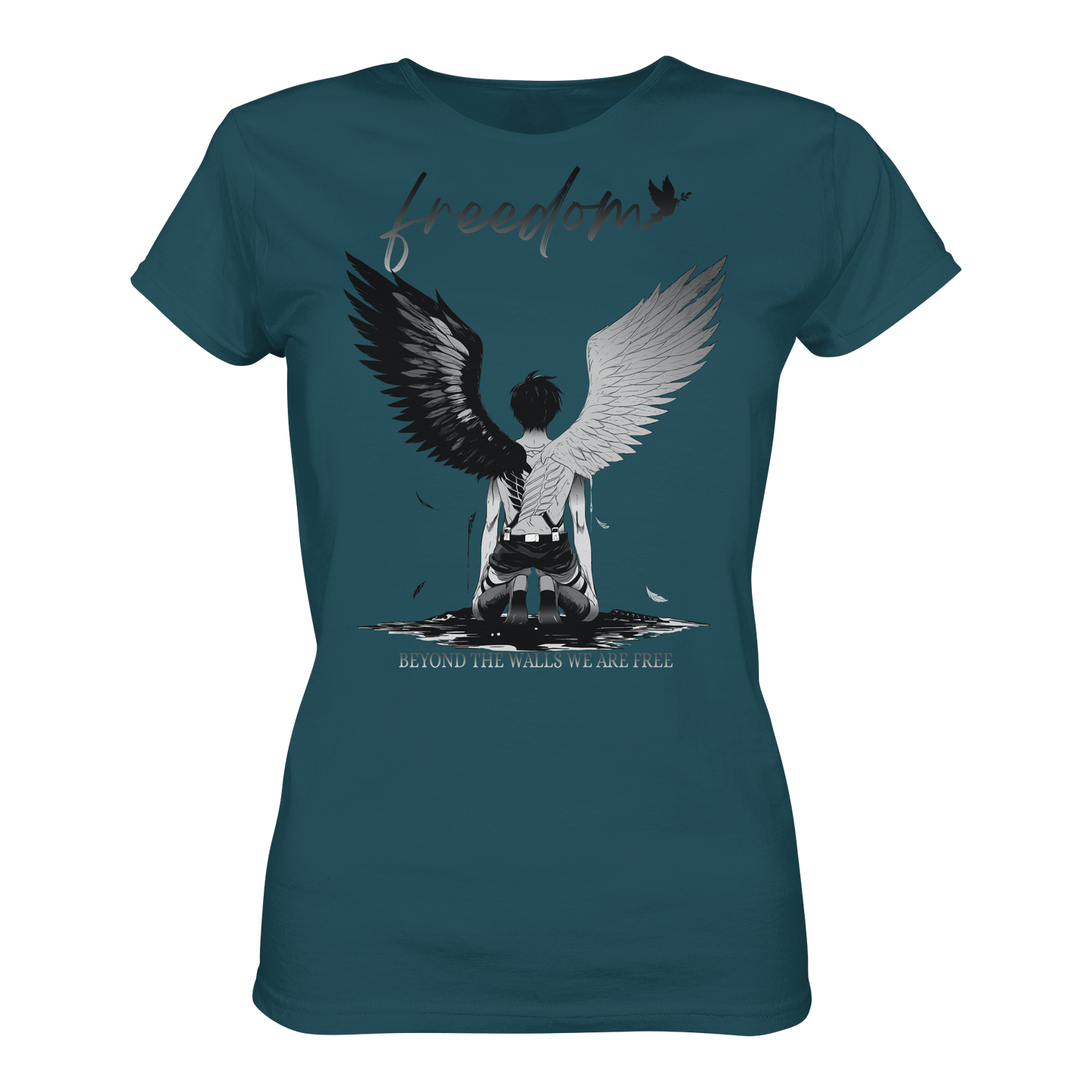"Freedom" Front Women Organic Shirt