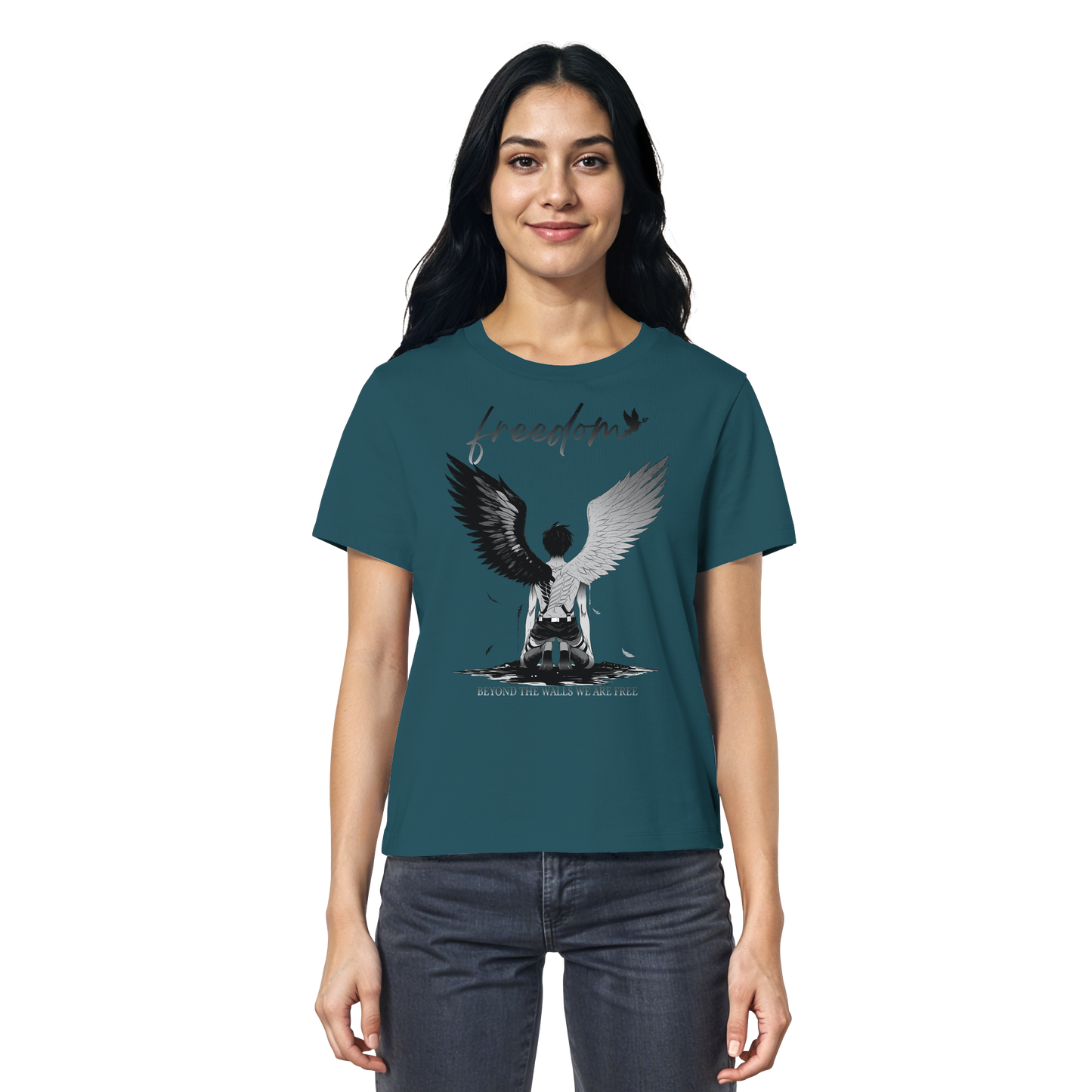"Freedom" Front Women Organic Shirt