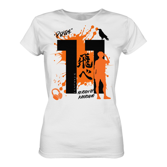 "Pride" Front White Women Organic Shirt