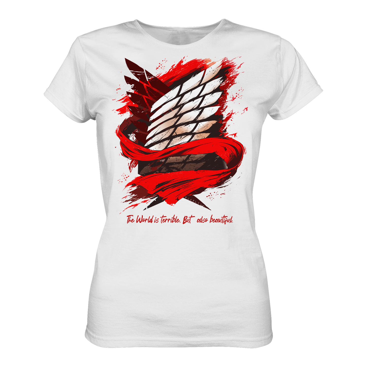 "Verbundenheit" Front Women Organic Shirt