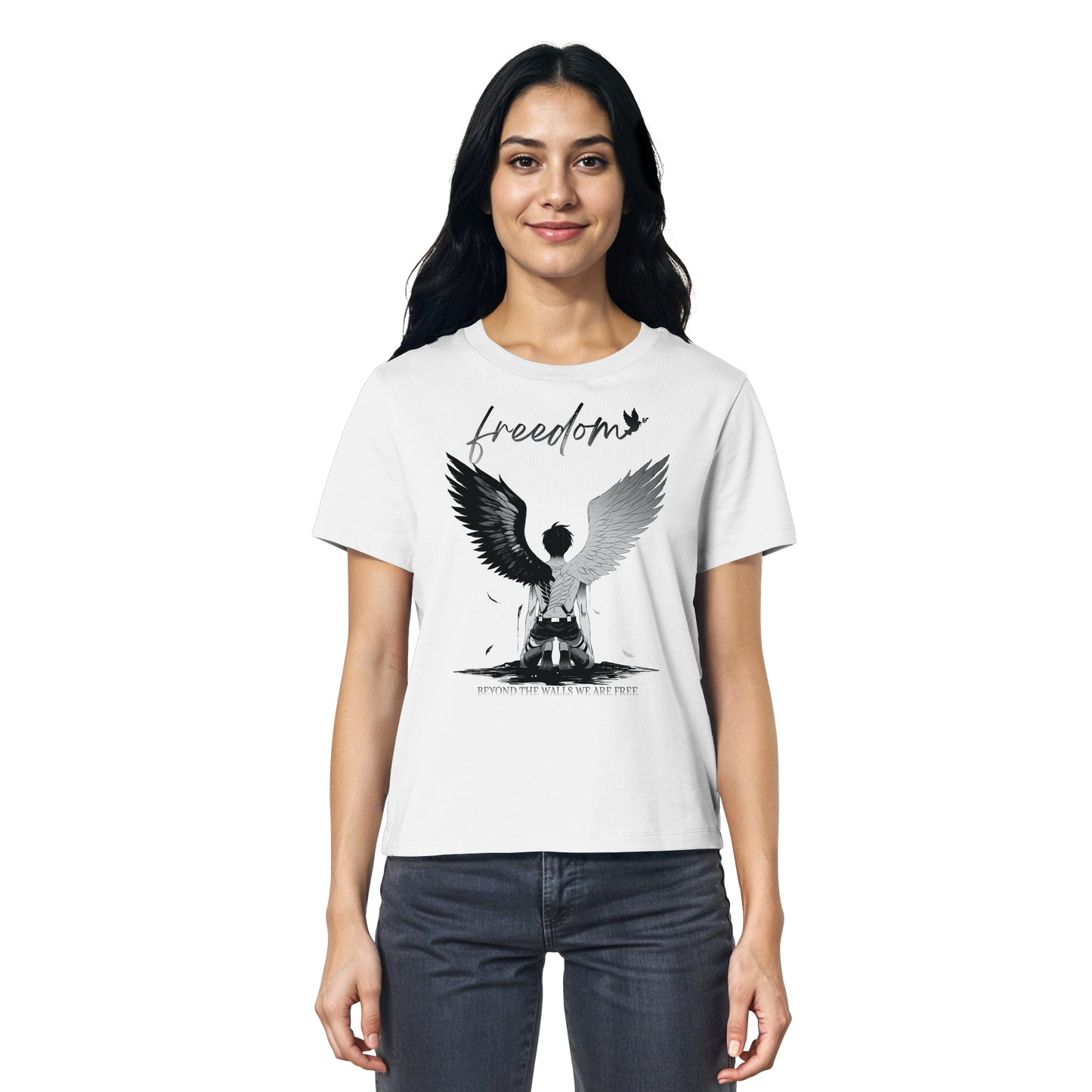 "Freedom" Front Women Organic Shirt