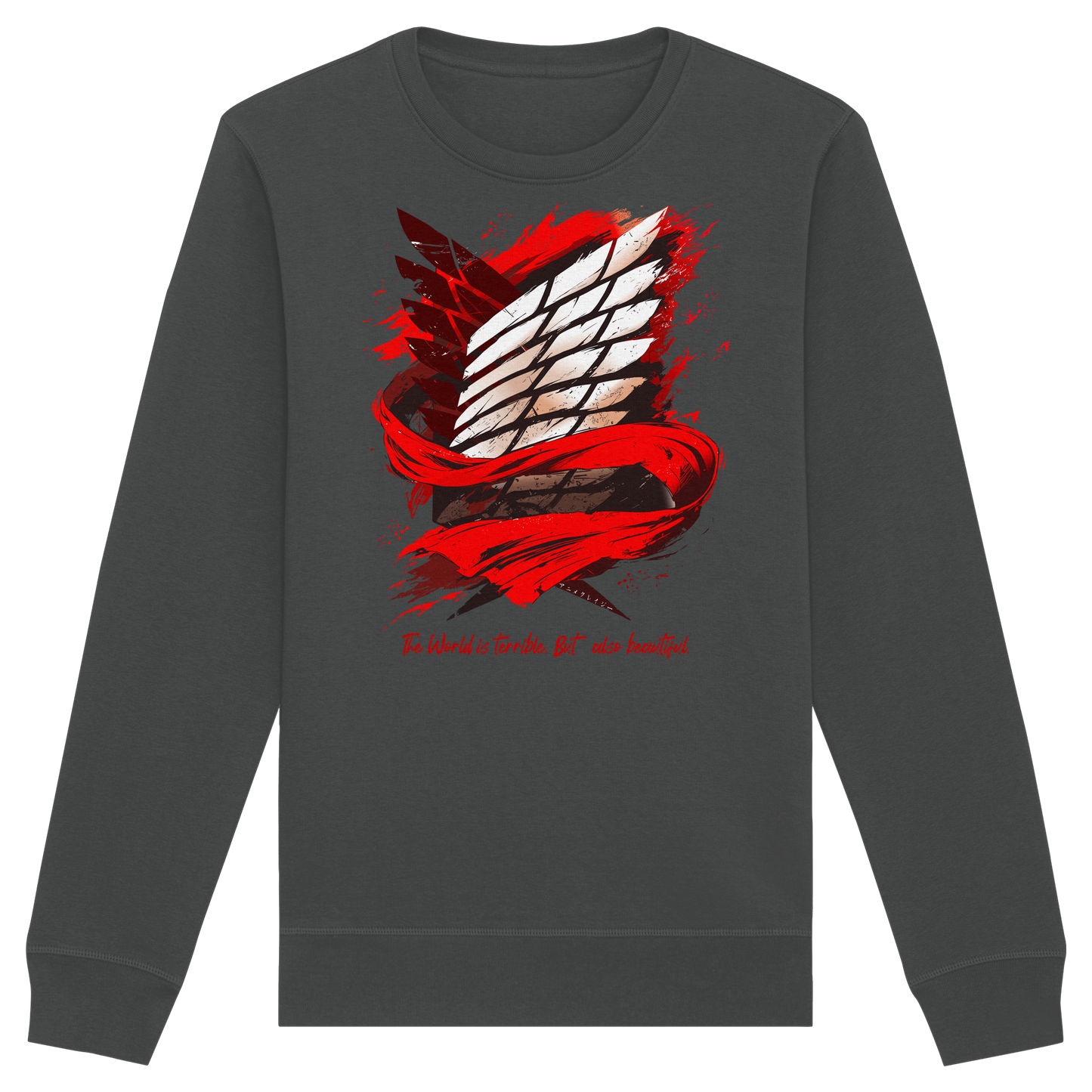 "Verbundenheit" Front Organic Unisex Sweatshirt