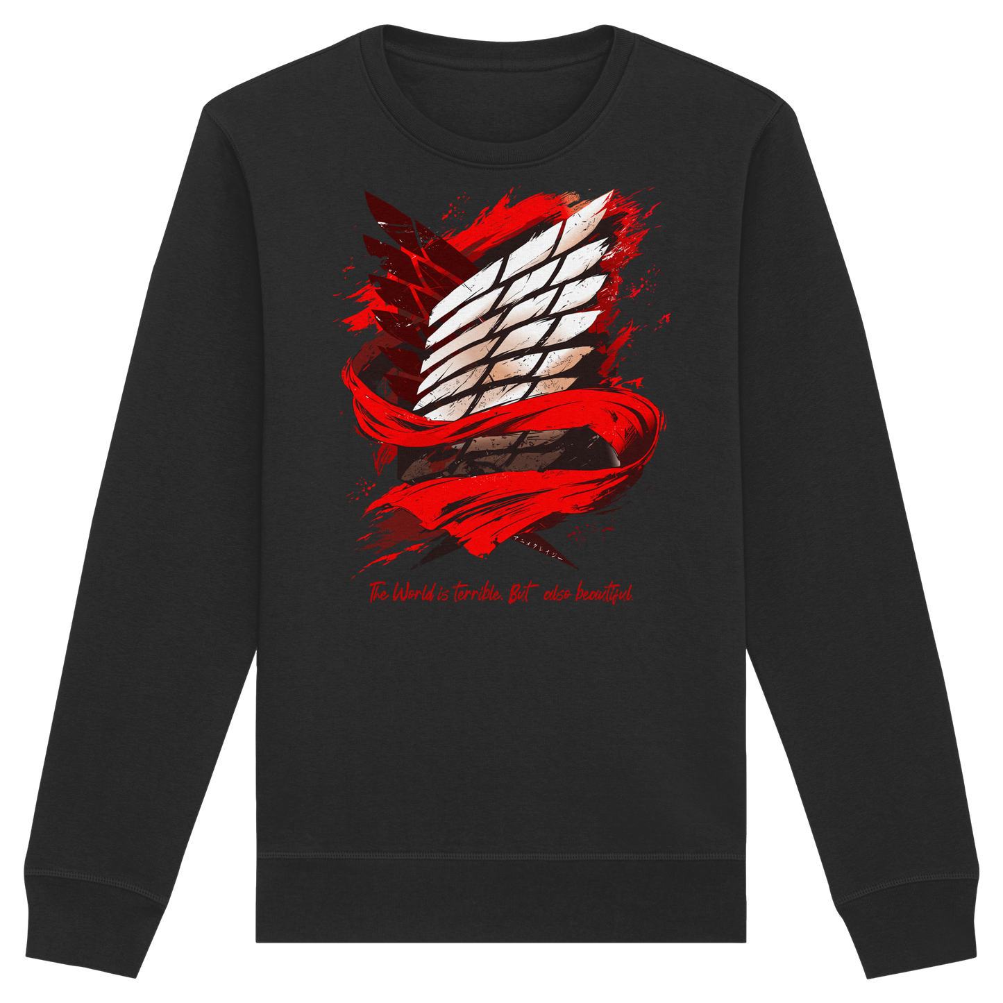 "Verbundenheit" Front Organic Unisex Sweatshirt