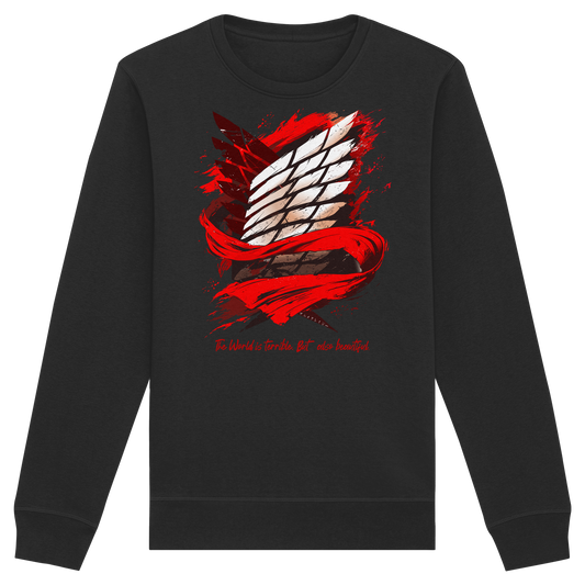 "Verbundenheit" Front Organic Unisex Sweatshirt