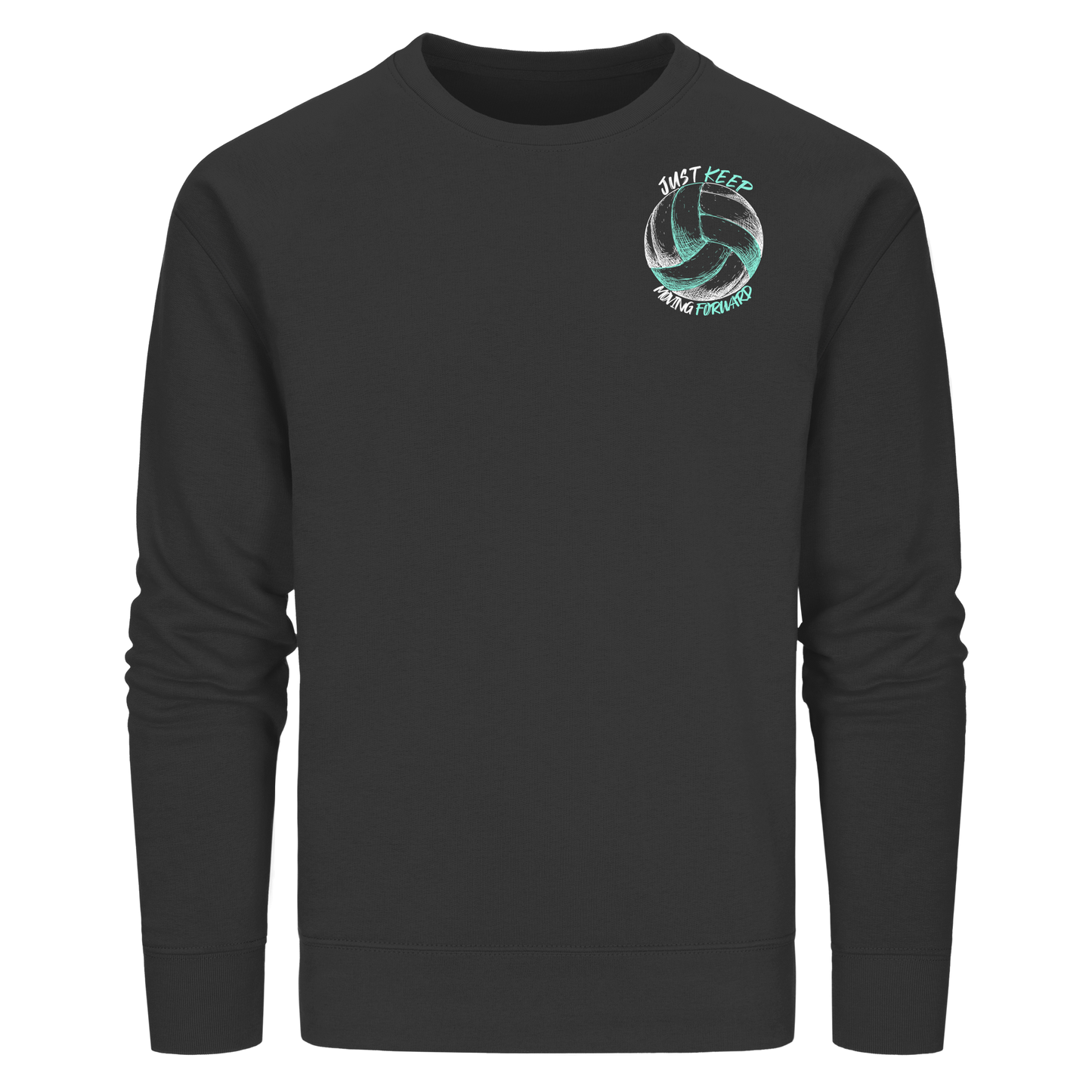 "The Big King" Back Organic Unisex Sweatshirt