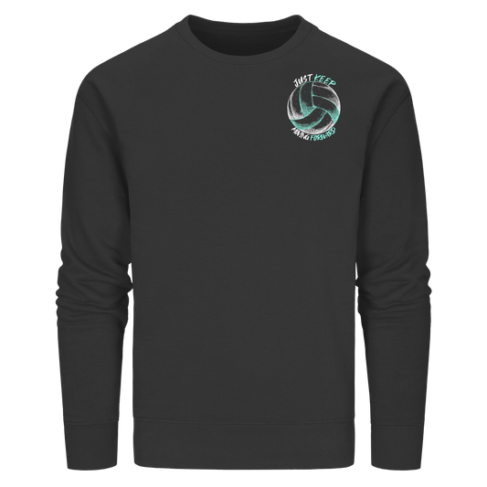"The Big King" Back Organic Unisex Sweatshirt