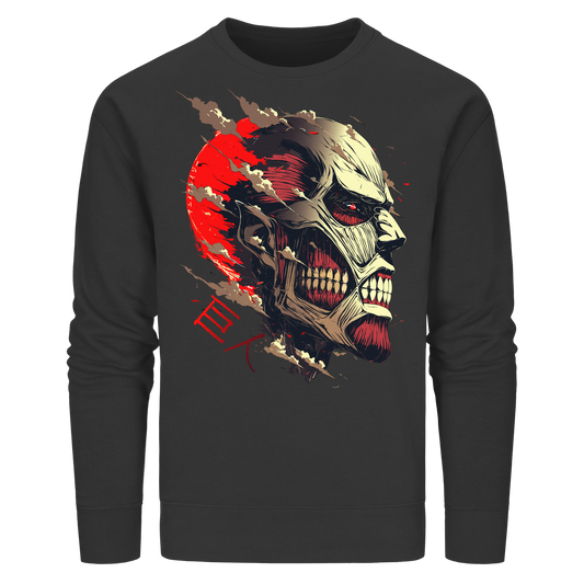 "Titan" Front Organic Unisex Sweatshirt