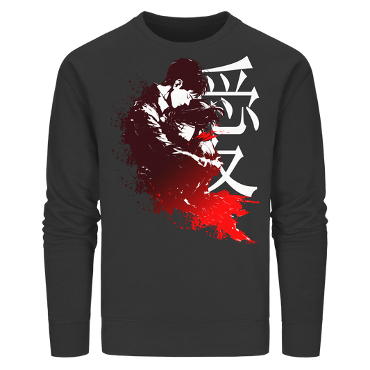 "Bound by Fate" Front Organic Unisex Sweatshirt