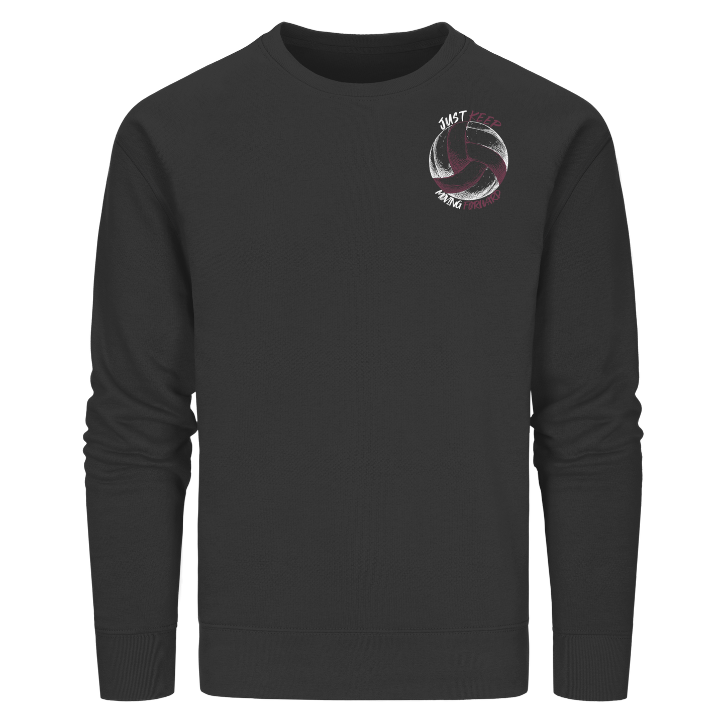 "God Of The Attack" Back Organic Unisex Sweatshirt
