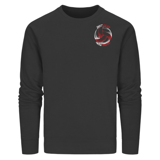 "Captain" Back Organic Unisex Sweatshirt