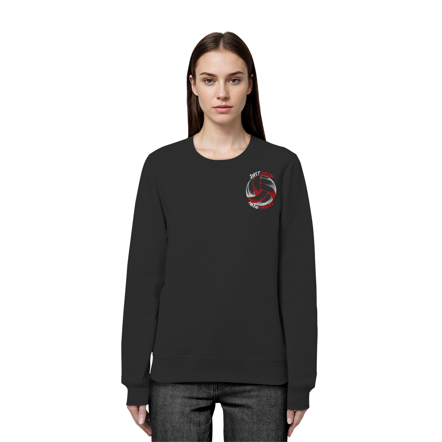 "Captain" Back Organic Unisex Sweatshirt