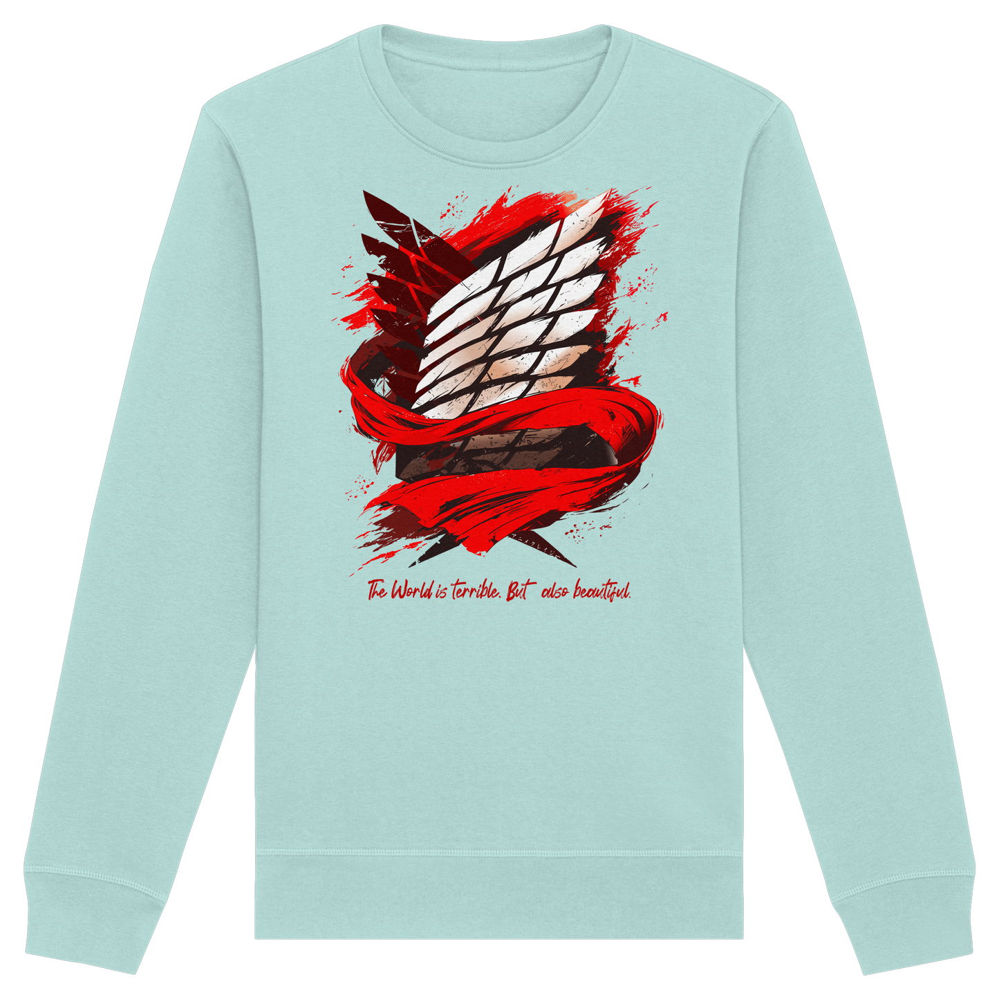 "Verbundenheit" Front Organic Unisex Sweatshirt