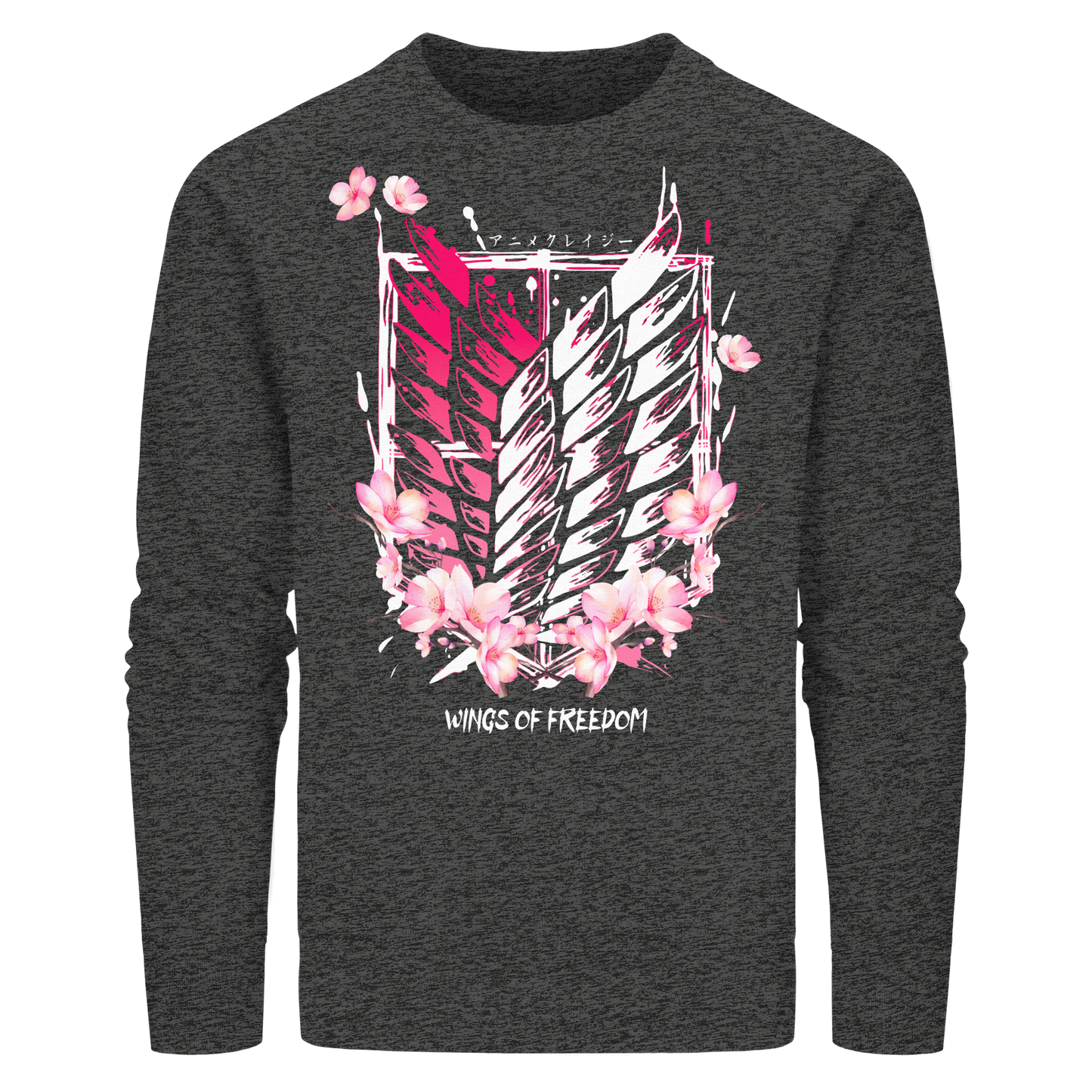 "Petals of Liberation“ Front Organic Unisex Sweatshirt