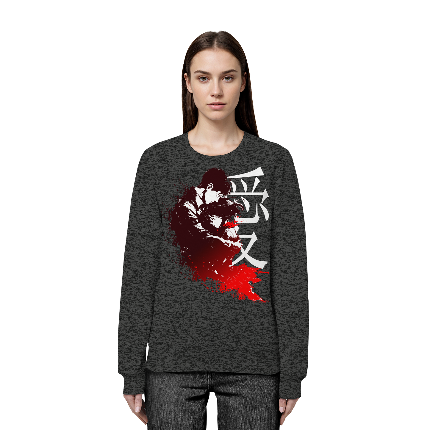 "Bound by Fate" Front Organic Unisex Sweatshirt