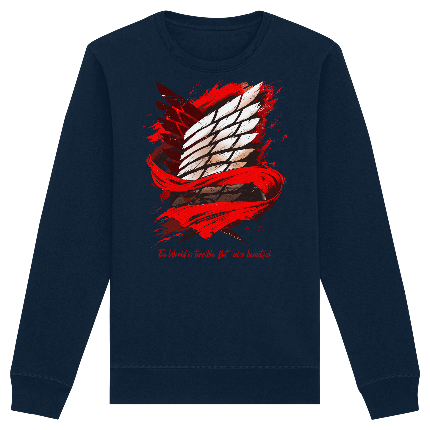 "Verbundenheit" Front Organic Unisex Sweatshirt