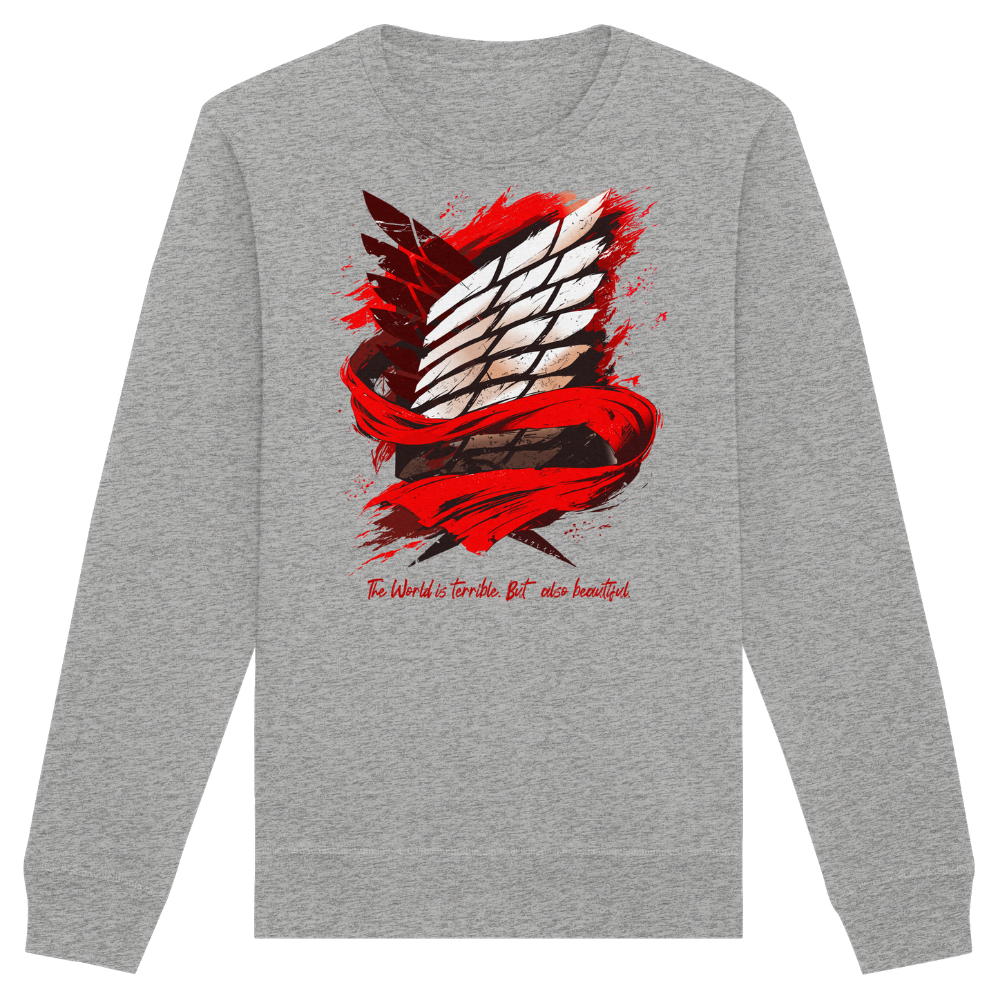 "Verbundenheit" Front Organic Unisex Sweatshirt