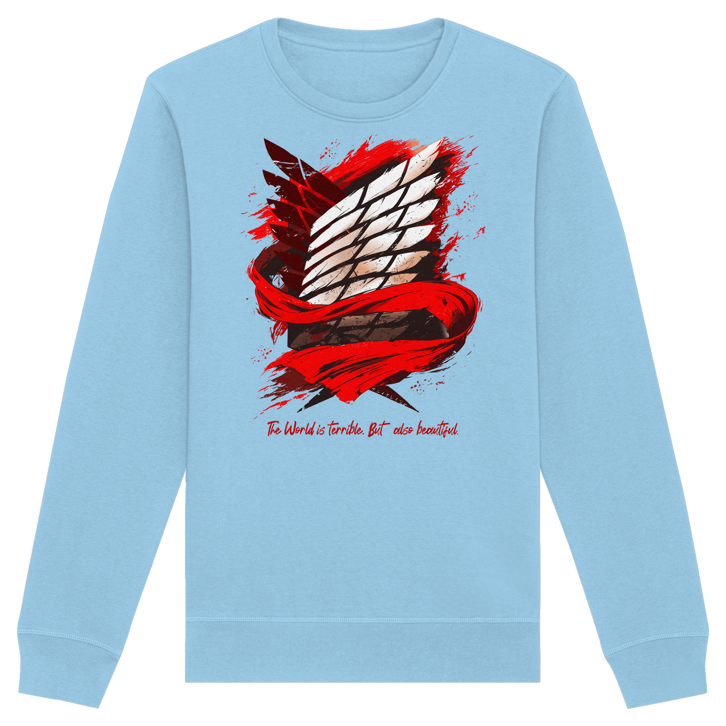 "Verbundenheit" Front Organic Unisex Sweatshirt
