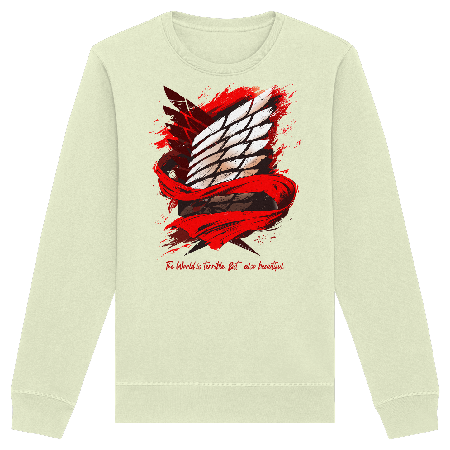 "Verbundenheit" Front Organic Unisex Sweatshirt