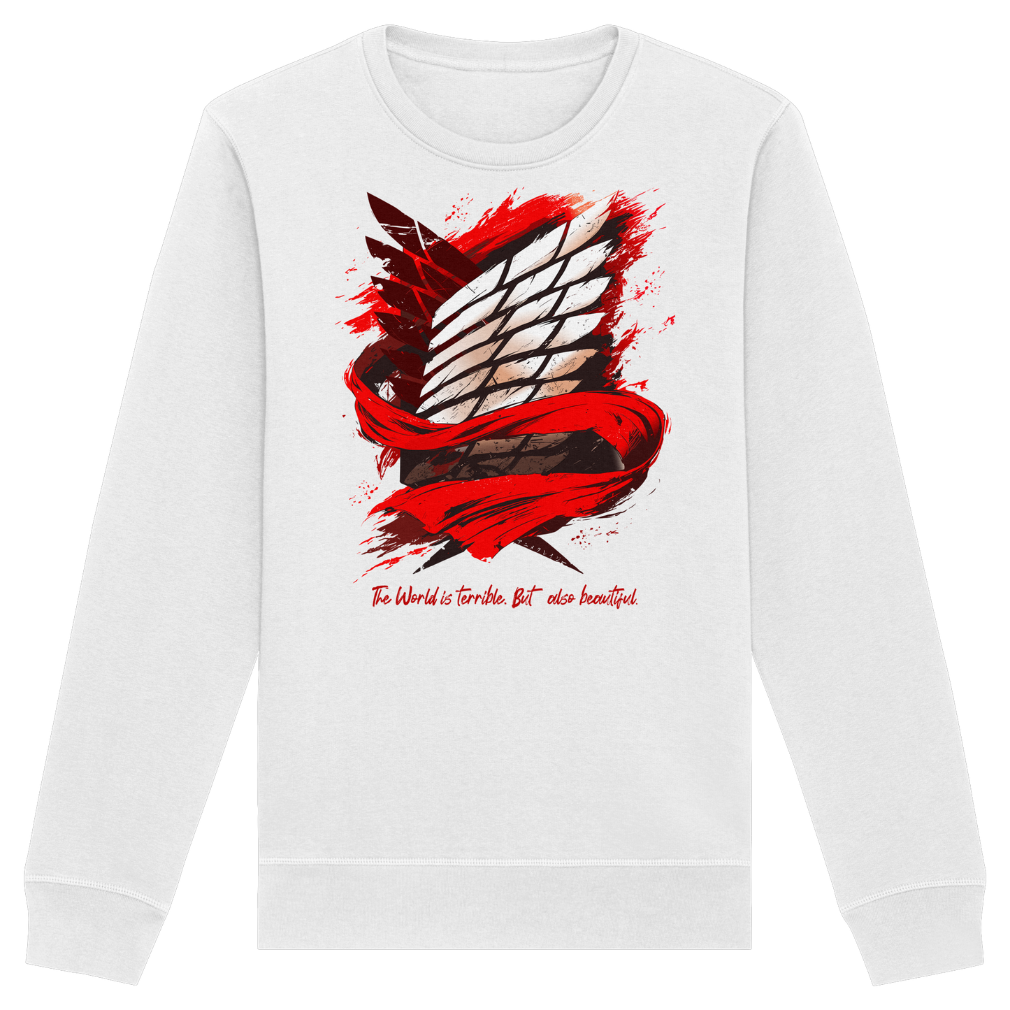 "Verbundenheit" Front Organic Unisex Sweatshirt