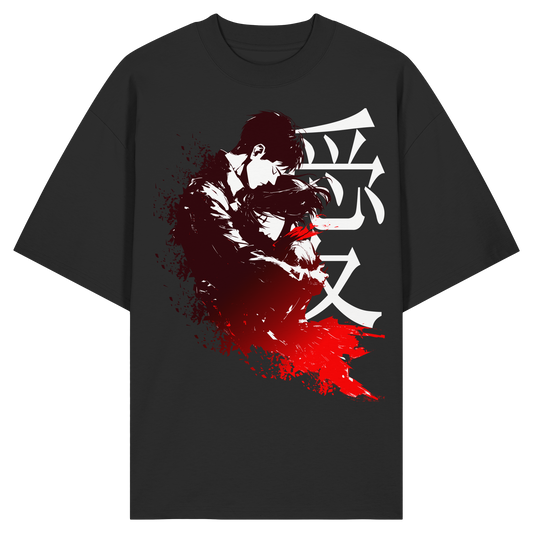 "Bound by Fate" Front Organic Oversized Shirt