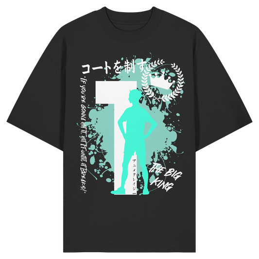 "The Big King" Front Organic Oversize Shirt