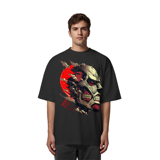 "Titan" Front Organic Oversized Shirt