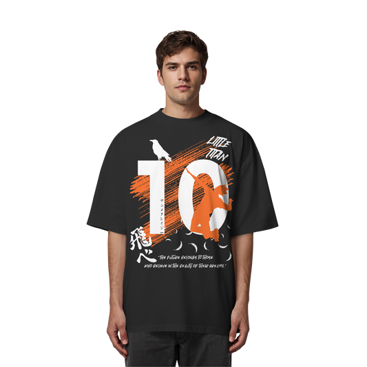 "Little Titan" Front Organic Oversize Shirt