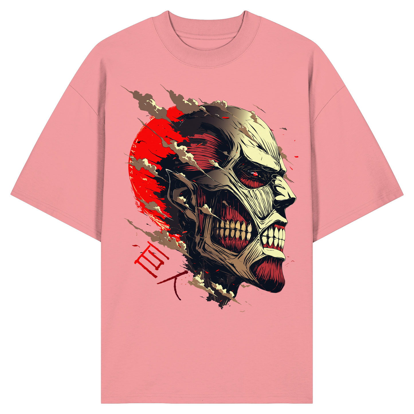 "Titan" Front Organic Oversized Shirt