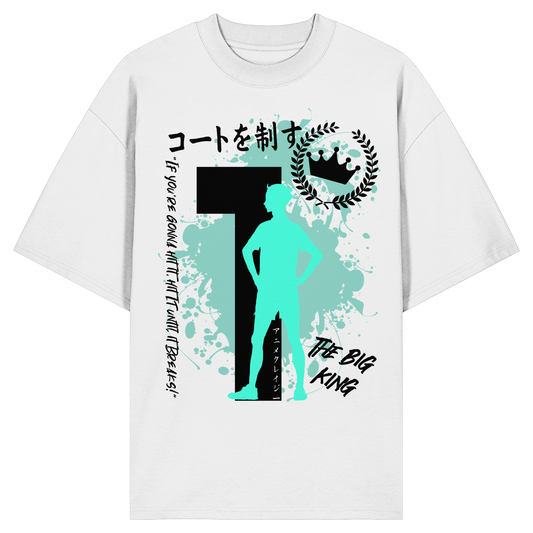 "The Big King" Front Organic Oversize Shirt