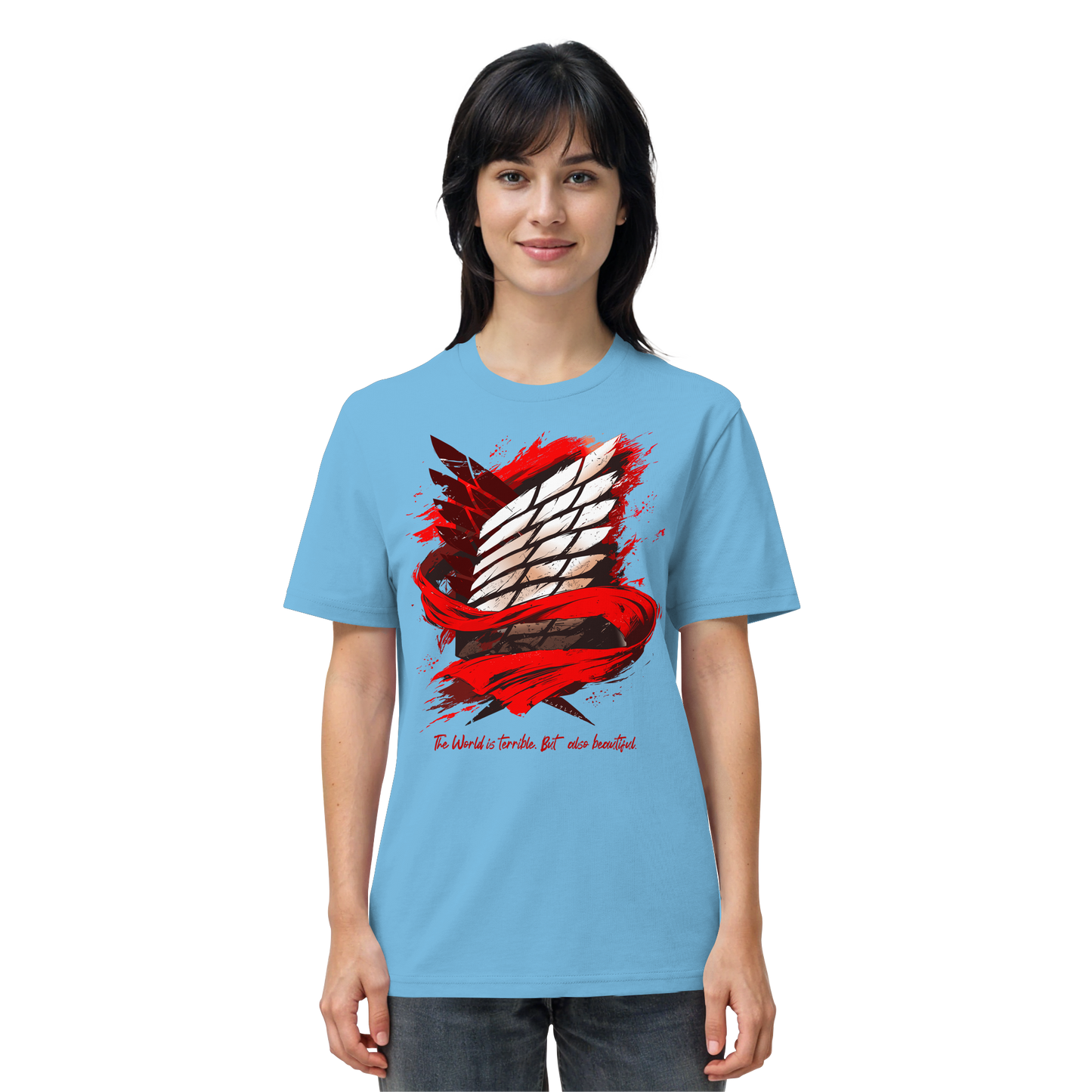 "Verbundenheit" Front Organic Regular Shirt