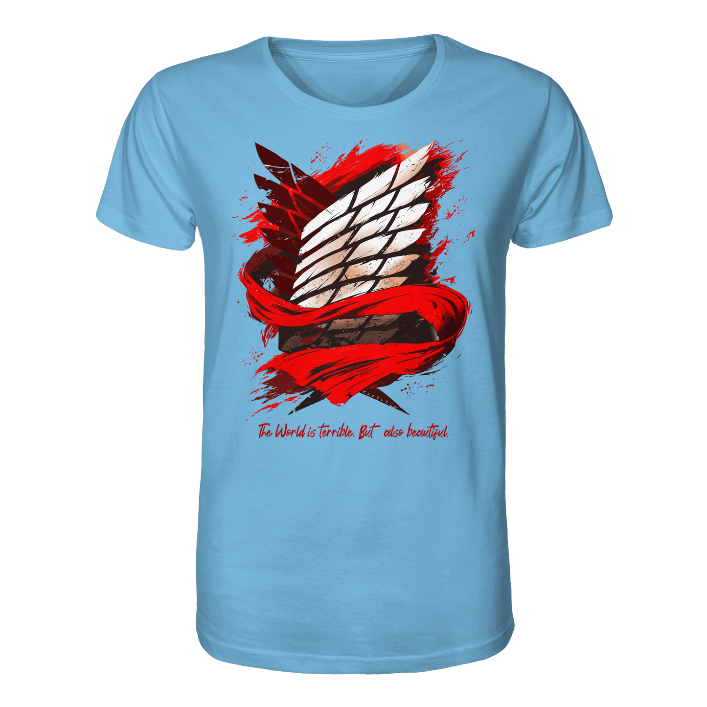 "Verbundenheit" Front Organic Regular Shirt