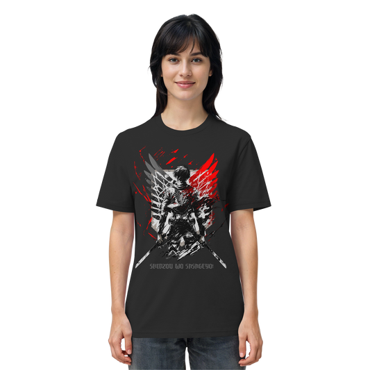"Wings Of Resolve" Front Organic Regular Shirt