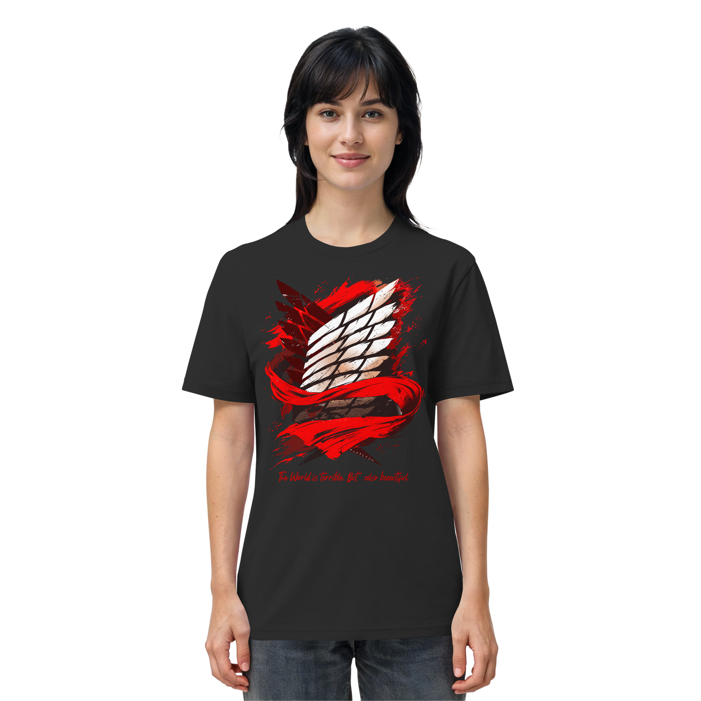 "Verbundenheit" Front Organic Regular Shirt