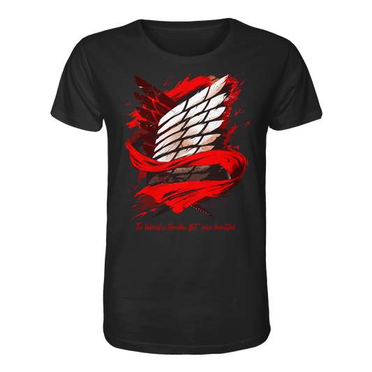 "Verbundenheit" Front Organic Regular Shirt